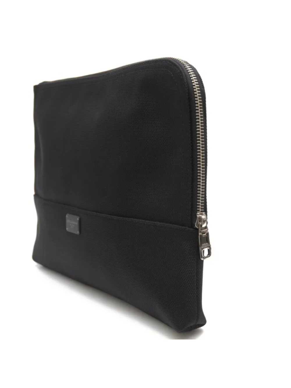 Dolce & Gabbana Clutch Cotton Canvas Black